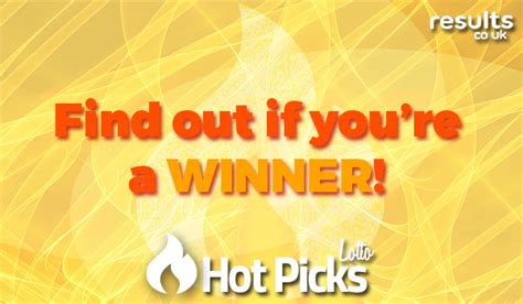 lotto hotpicks statistics|Lotto HotPicks Results .